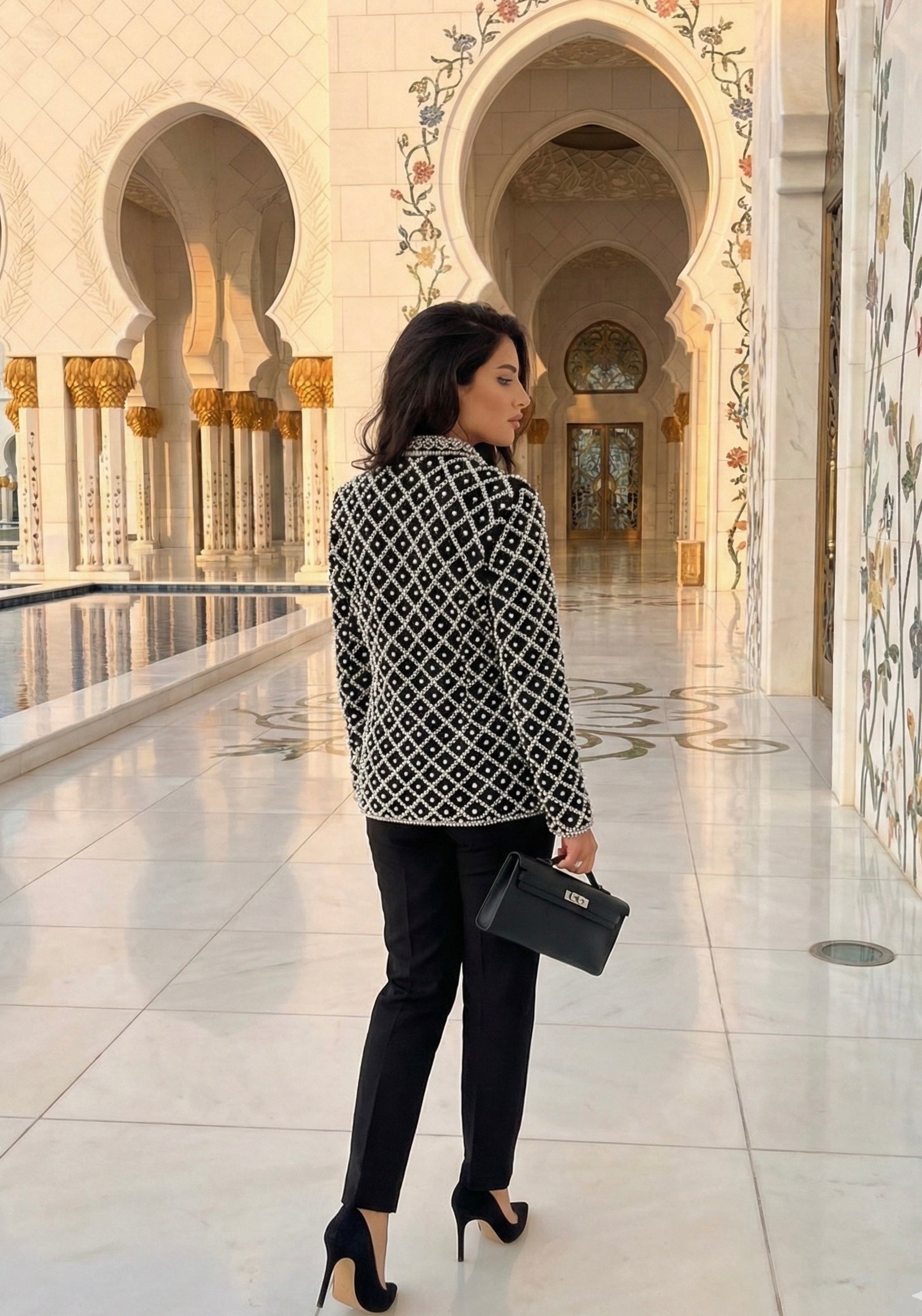 Kamila Handmade Embellished Blazer