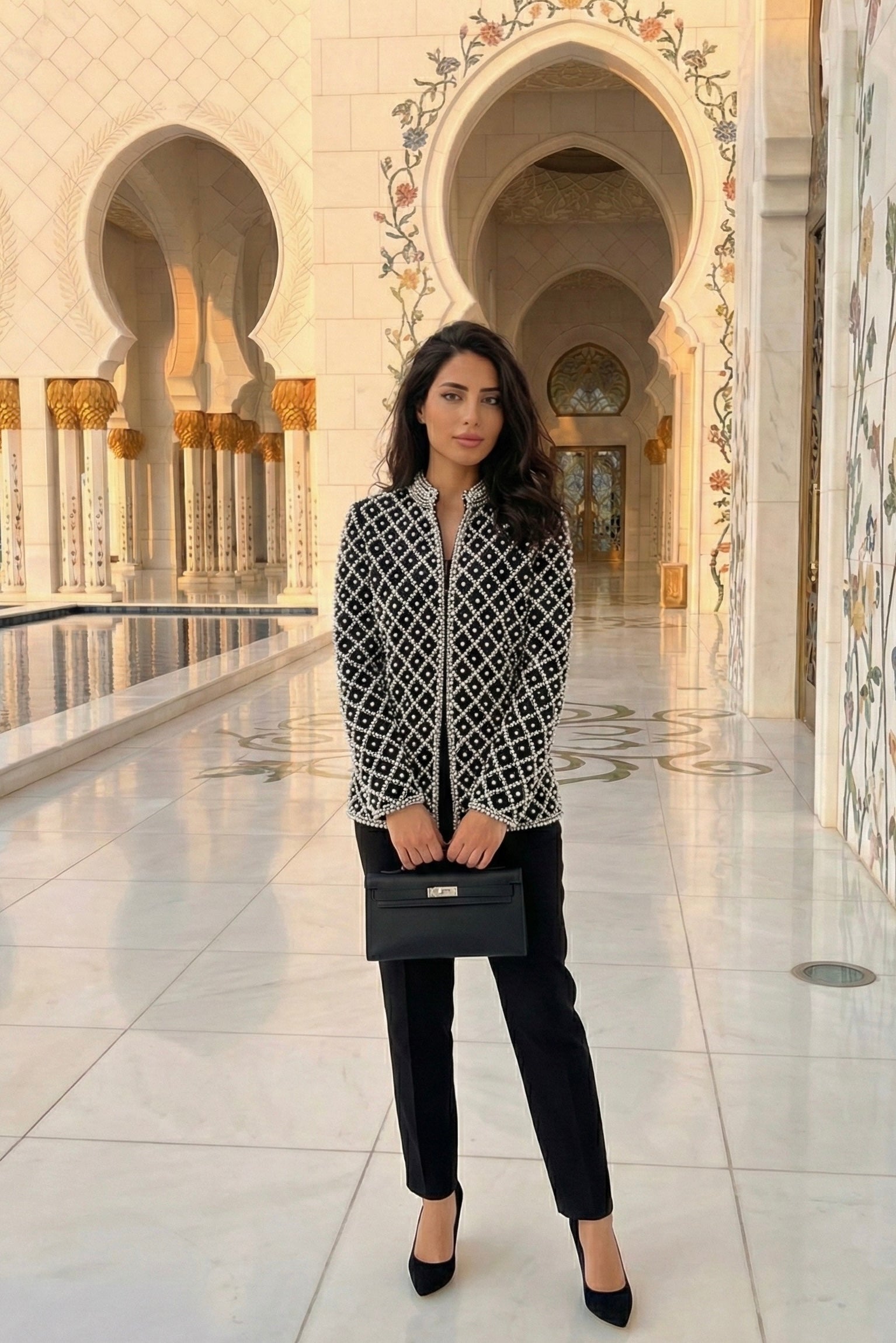 Kamila Handmade Embellished Blazer