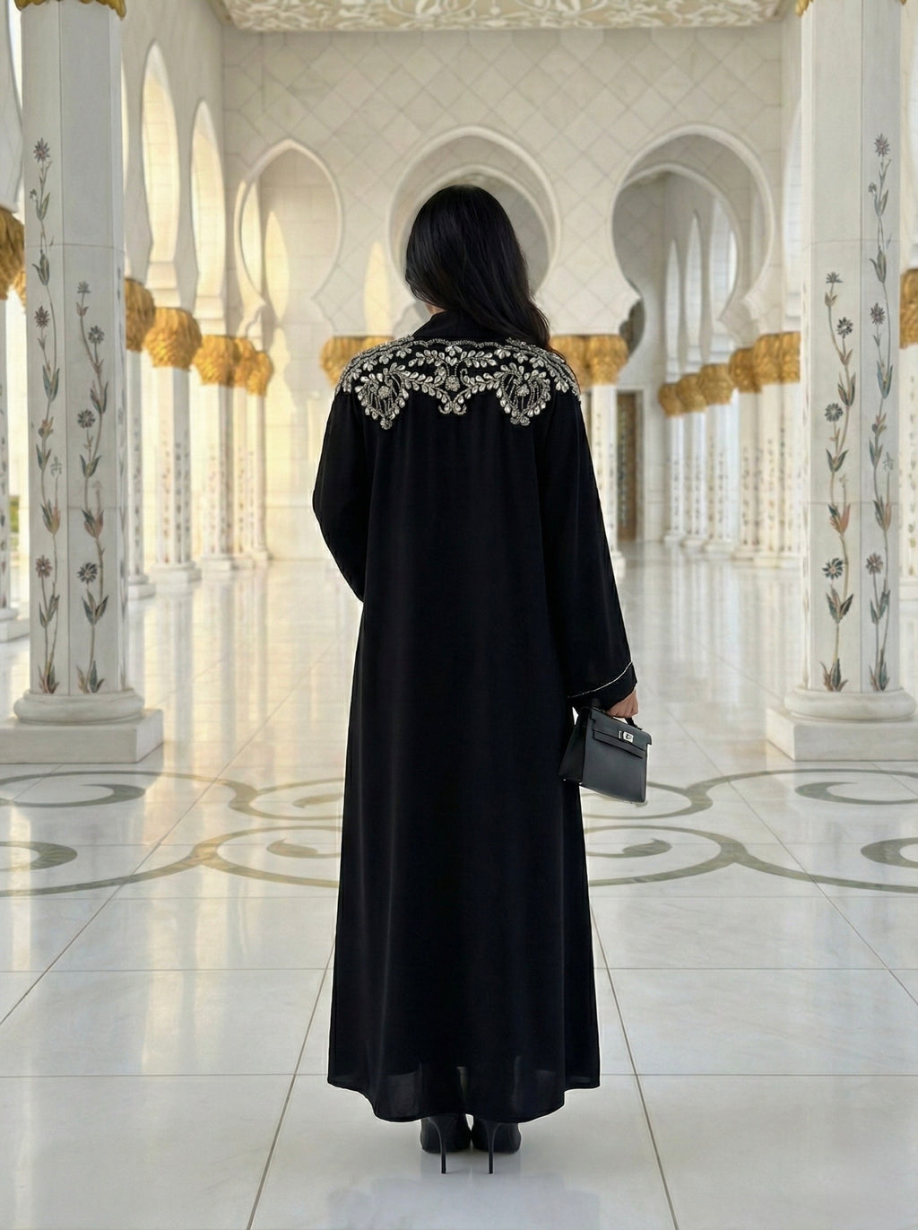 Noor Royale Embellished Abaya