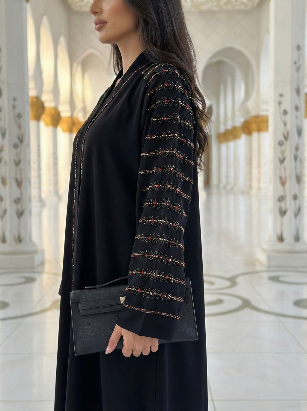 Malika Noir Abaya