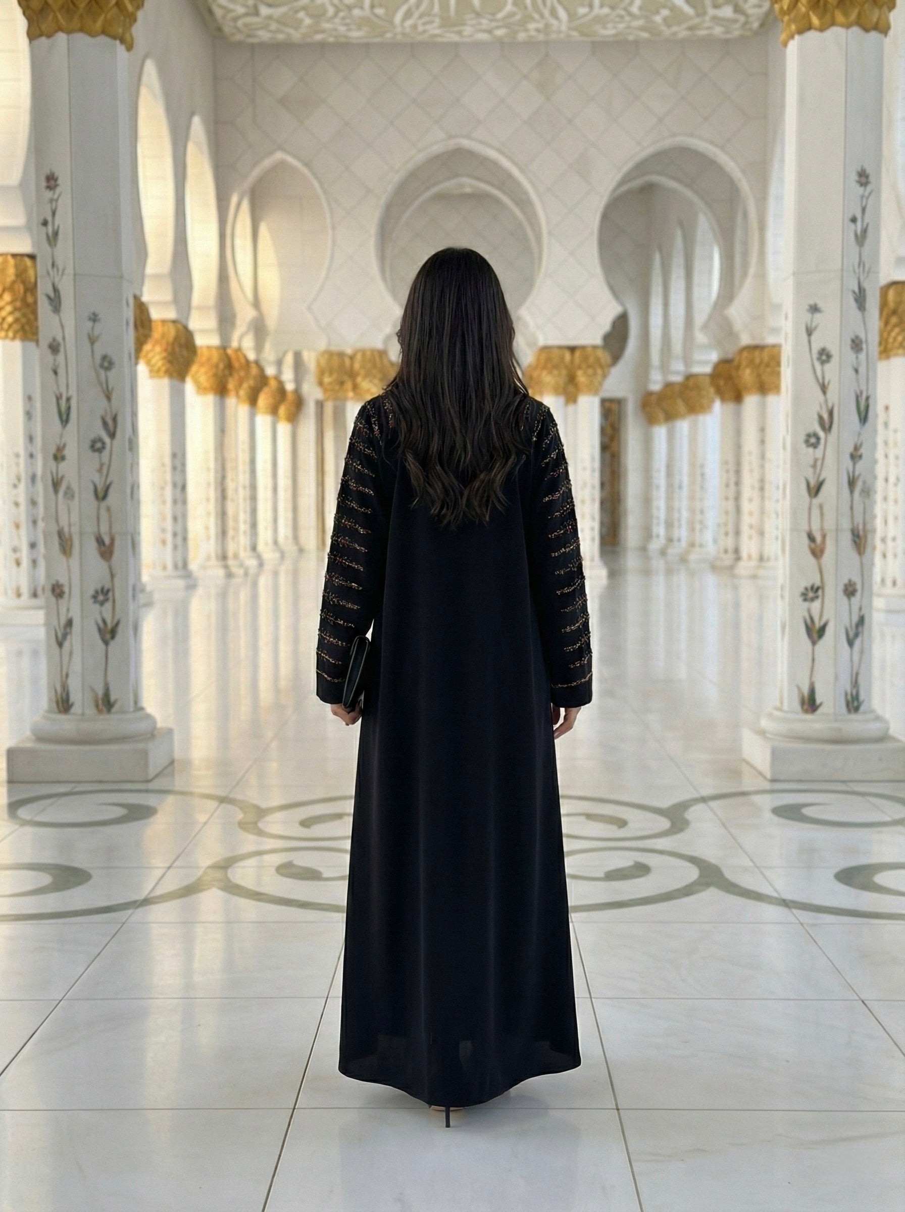 Malika Noir Abaya