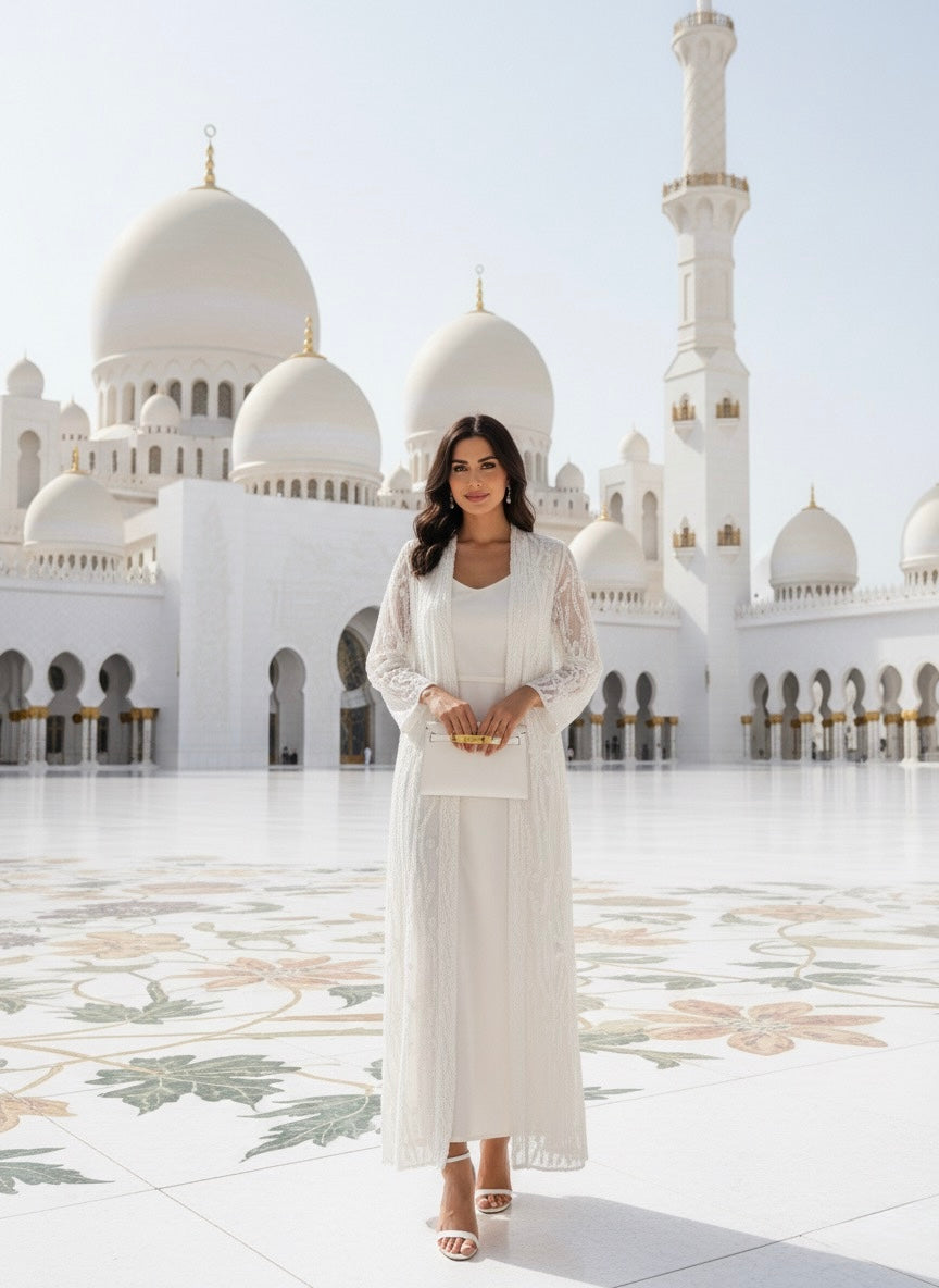 The Noor Lace Kimono